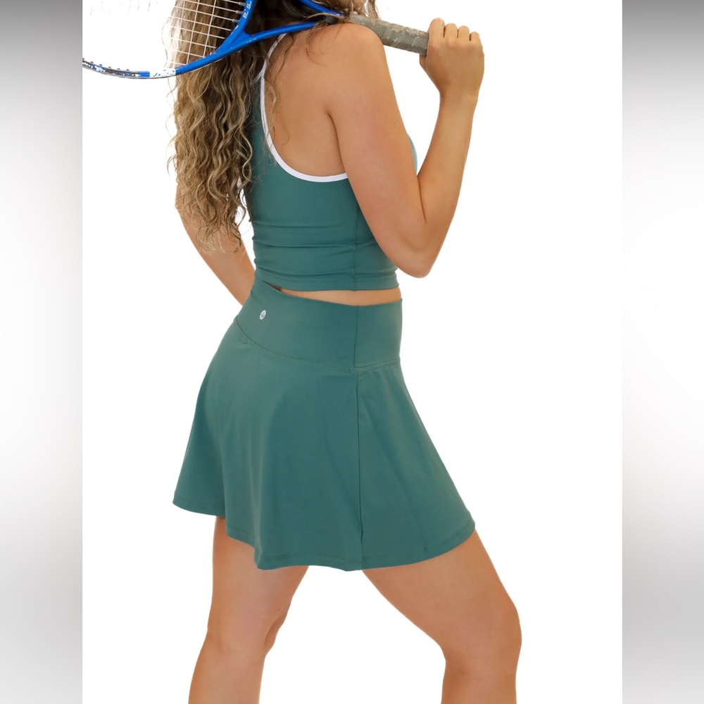 Senita Navy Athletic Skirt